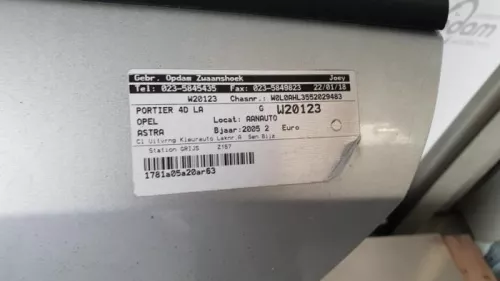 Portier 4Deurs links-achter-7883197