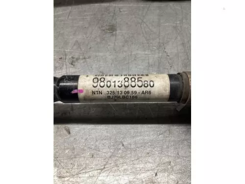 Aandrijfas links-voor Citroen 9801388580 cr15