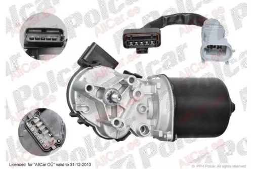 Ruitenwissermotor voor-