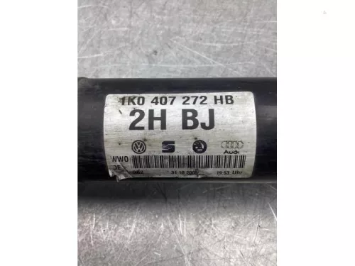 Aandrijfas rechts-voor Volkswagen 1k0407272hb gvv