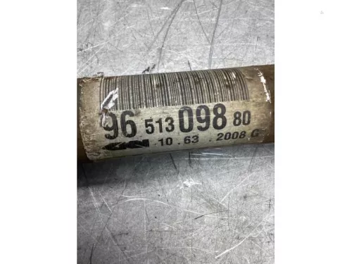 Aandrijfas rechts-voor Peugeot 9651309880