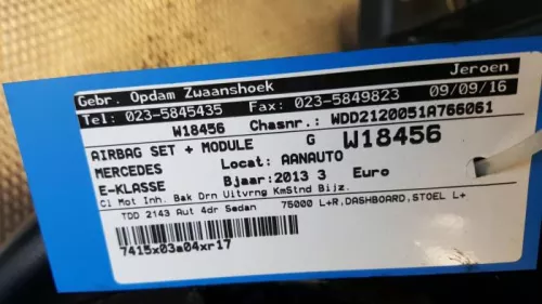 Airbag Set+Module-7887089