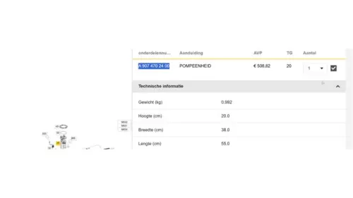 Brandstofpomp Elektrisch-