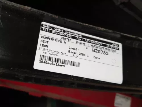 Bumperframe achter-7845970